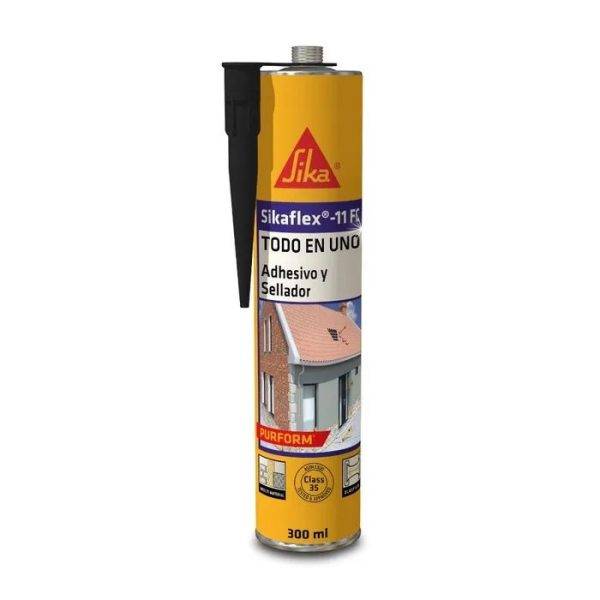 Sikaflex 11FC plus negro 300ml (cartucho) - Sika