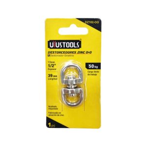 Destorcedor zincado p/animal O+O 1/2" - Uyustools