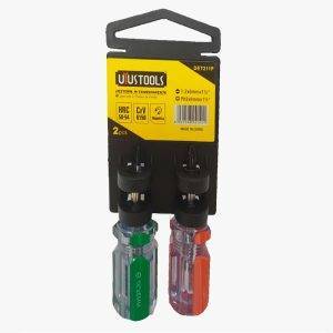 Destornillador 2 pcs transparente magnético - Uyustools