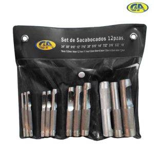 Sacabocados juego 12 pcs - CYA
