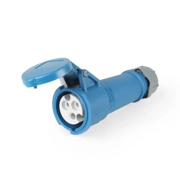 Meneque hembra 16A-6h/200-250V IP44