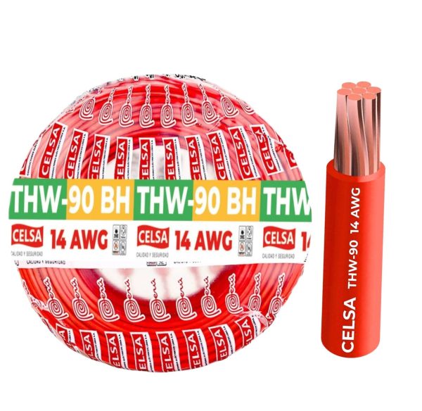 Cable THW n°14 - Celsa (Rollo 100mts)