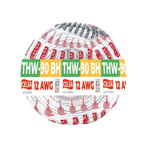 Cable THW n°12 – Celsa (Rollo 100mts)