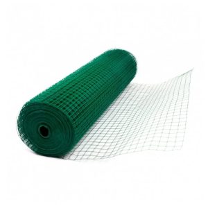 Malla cuadrada plastificada liviana 3/8" – 10kg (rollo 30 mts)