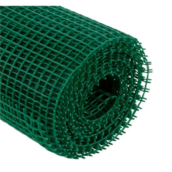 Malla cuadrada plastificada pesada 3/4″- 24 kg (rollo 30 mts)