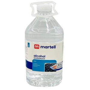 Alcohol isopropílico 3 litros - Martell