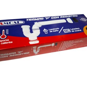 Trampa "p" con registro en caja - Amoal
