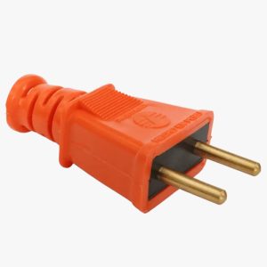 Enchufe redondo de colores