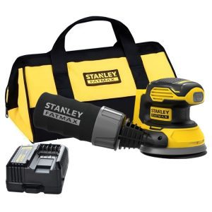 Lijadora rotoort. SCS220 20V MAX+batería 2AH+cargador+bolso / Stanley