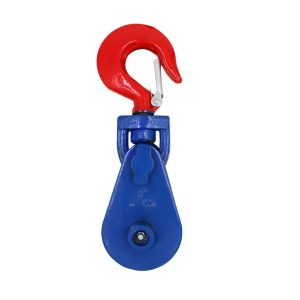 Patesca cerrada c/01 polea c/gancho 6"-  2 TON