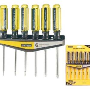 Destornillador punta torx 6 piezas N°603 - Uyustools